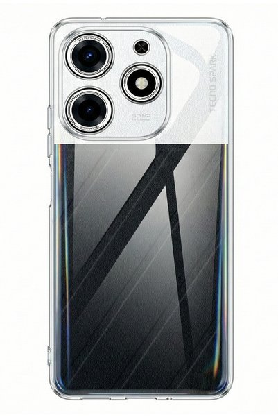 TechTree Tecno Spark 10 Pro Compatible Transparent Silicone Case