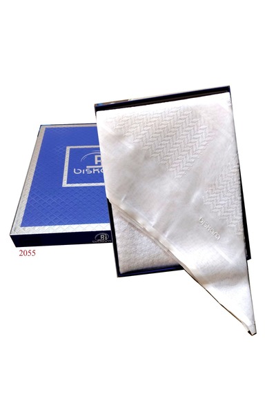 biskara A white shemagh from Pescara, elegant and luxurious