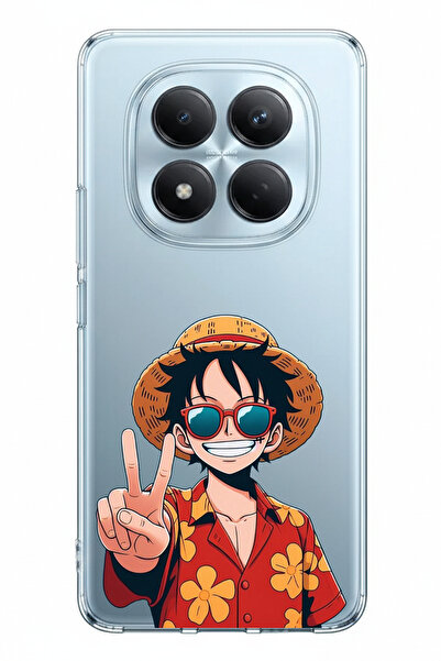 TechTree حافظة سيليكون مطبوعة بتصميم مونكي دي لوفي متوافقة مع هاتف Redmi Note...