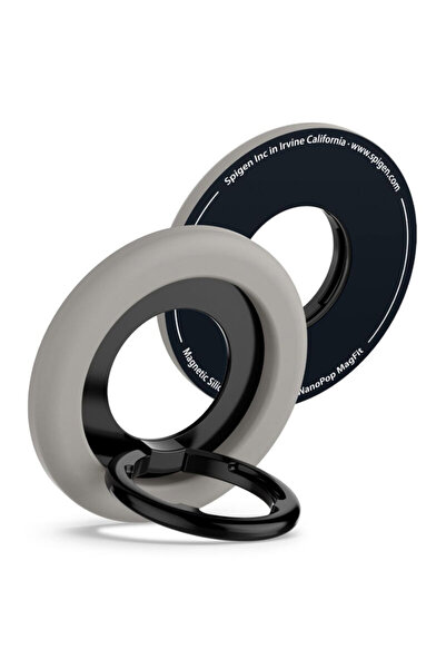 Spigen MagSafe Phone Ring Holder, iRing Nano Pop, Gray