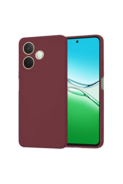 Techsuit Husă din silicon pentru Oppo A5 Pro 4G SoftFlex, Vișinie