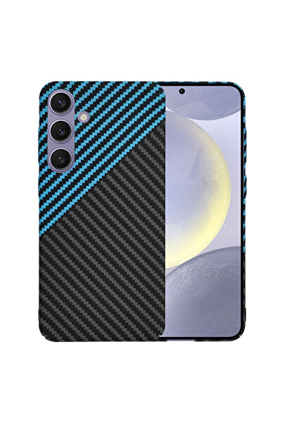 Techsuit Θήκη Samsung Galaxy S24 Plus Carbonite FiberShell, Μπλε