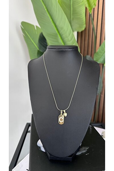 Rüya C Harf Charm Kolye