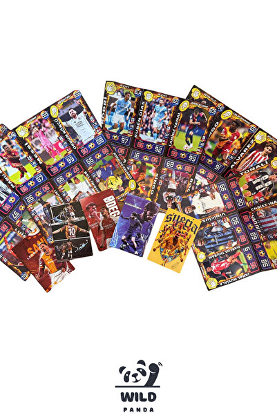 Futbol Ateşi Gol Makinesi Oyun Kartı 5 Mini Kutu 15 oyun kartı 5 sticker