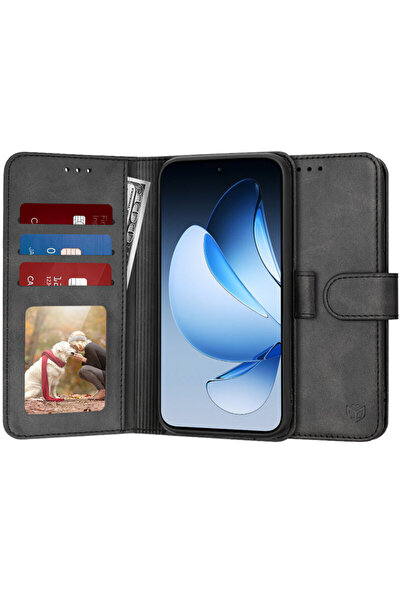 Techsuit 360° Oppo Reno 13 Diary Book, black