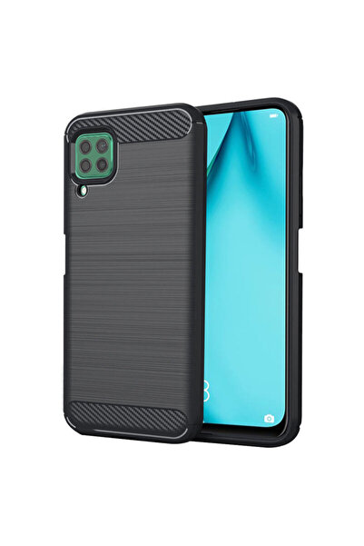 Techsuit Husă Huawei P40 Lite din silicon carbon, neagră