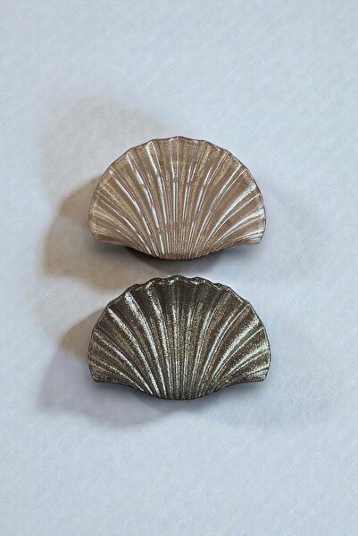 VERA HOUSE Glittery Mussel Model 2-Piece Hair Clip - Glittery Mussel Women's ...