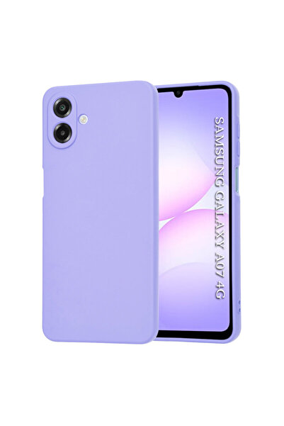 Techsuit Silicone Case for Samsung Galaxy A07 4G SoftFlex, violet