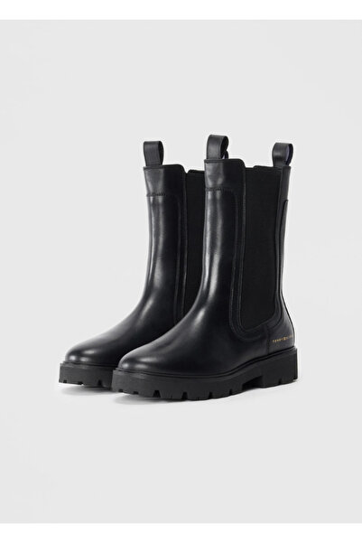 Tommy Hilfiger Women's Leather Boots