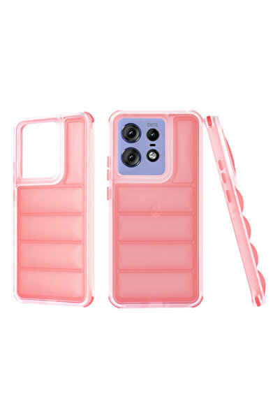 Techsuit Husă Motorola Edge 50 Pro Wave Shield, roșie