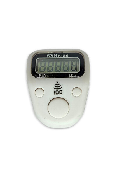 Hanedan Hediyelik Zikirmatik Led Lighted 100 Sound Alerts Flexible Finger Area