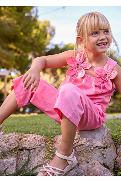 MAYORAL Момичешки комплект с блуза на цветя