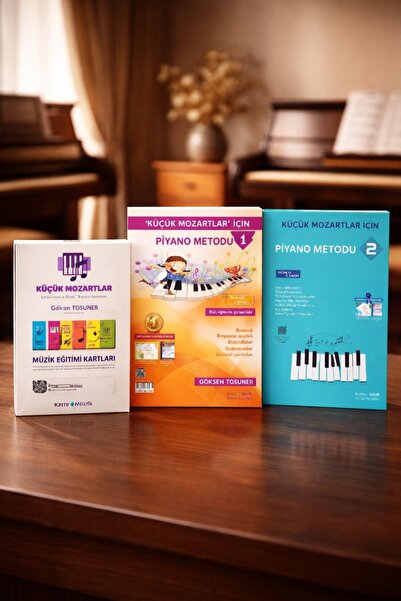 Katre Müzik Okulu Yayınları Küçük Mozartar İçin Piyano Eğitim Seti (Uluslarar...