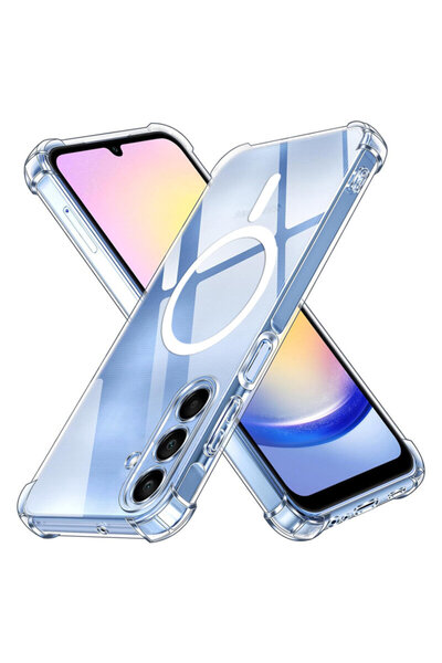 Techsuit Husa Samsung Galaxy A25 5G rezistentă la șocuri, din silicon transpa...