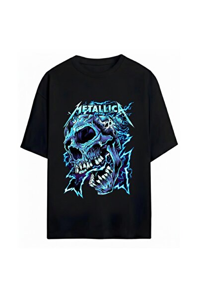 SVART WEAR Μπλουζάκι Metallica Unisex Oversize 100% Βαμβακερό
