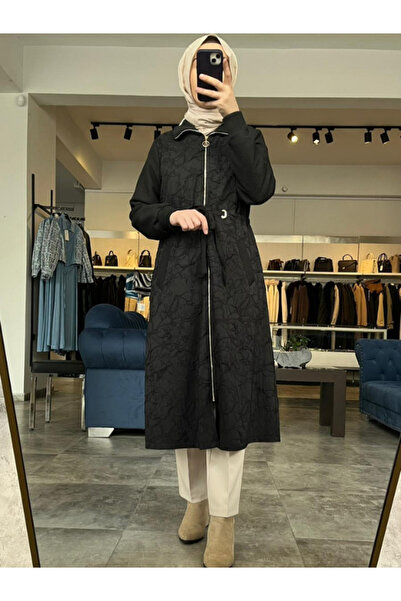 PEMBE ÇİZGİ Women's Cotton Zipper Closure Wear-Remove 8606