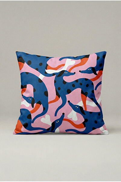 viki concept Teckel colorat cu model Husă de pernă pentru canapea 088 – Husă ...