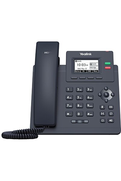 Yealink هاتف SIP-T31P أسود بتقنية POE IP