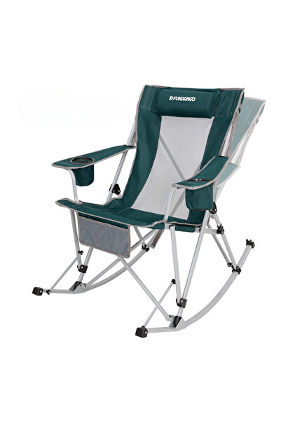 Fundango Roching Sallanan Katlanır Kamp Sandalyesi Green Grey