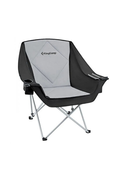 KINGCAMP Paulowbia Ultra Konforlu Katlanır Kamp Sandalyesi B.Grey