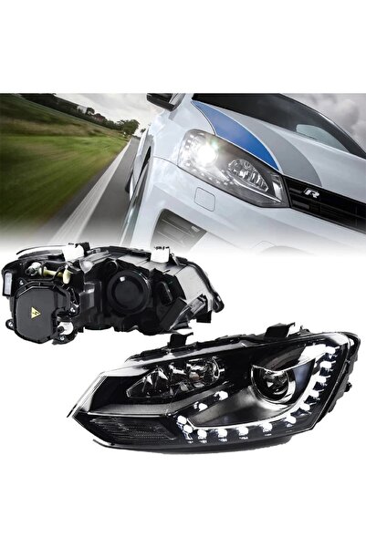 X POWER TUNİNG volkswagen polo 6r 2010-2011-2012 krom gti far