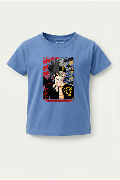 nirvoda Tricou pentru copii Asta Black Clover Tricou pentru copii cu imprimeu