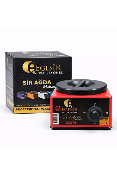 egesir profesyonel Kırmızı Sir Ağda Makinesi Tekli Kazan