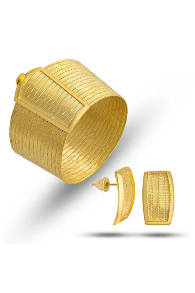 supertrend Gümüş Trabzon Hasır Kadın Set