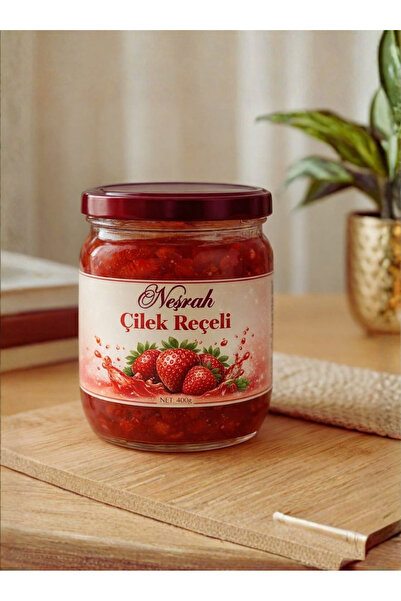 NEŞRAH Çilek Reçeli 400 gr