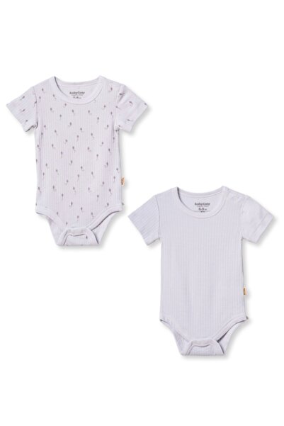 BabyCosy Organic Wear 100% قطن عضوي، طقم ملابس أطفال مكون من قطعتين، أكمام قص...