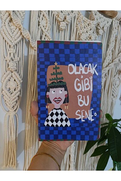 VUUKU Kadın İllüstrasyonlu Eğlenceli Tasarım Defter & Ajanda - "Olacak Gibi B...