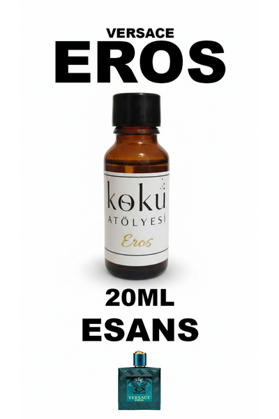 KokuAtölyesi Eros Erkek Parfüm Esansı 20 ml Ferah Tatlı Kalıcı DPG Hediyeli