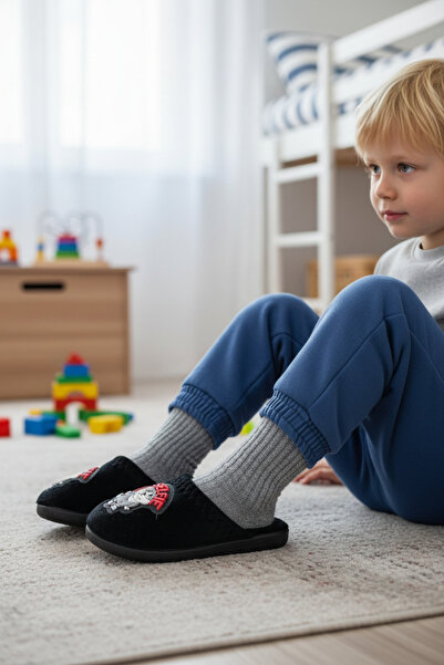 GEZER Papuci pentru copii cu talpă confortabilă, pentru casă și grădină, tip ...