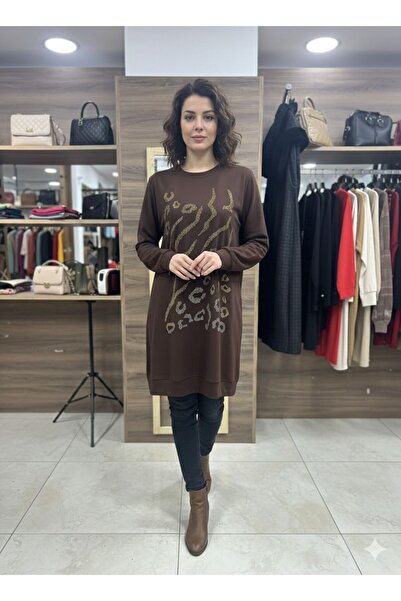 vurguns butik uzun taşlı tunik