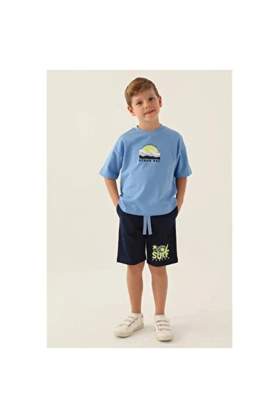 Rolypoly Costum bermude albastre pentru băiat