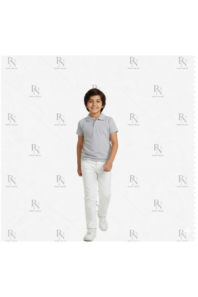 NACAR STYLİSH Σετ μπλουζάκι και παντελόνι με λαιμόκοψη πόλο για αγόρια