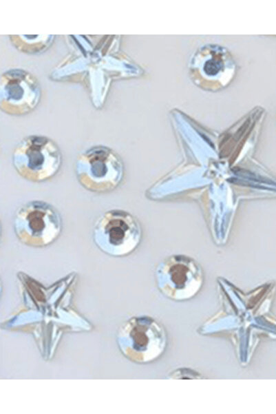 Next Plus Licensed 3D Gem Stone Transparent Stars Sticker Decal Phone Tablet ...