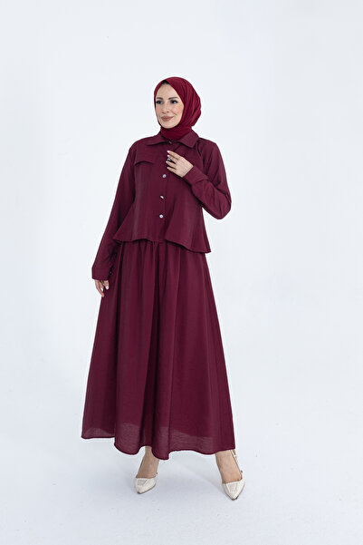 luazul طقم تنورة ليليوم