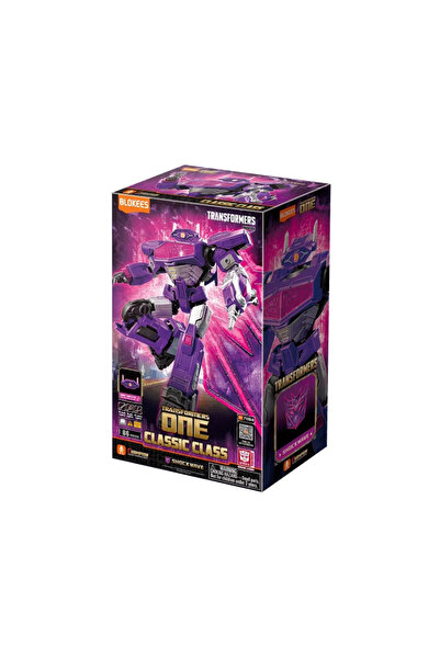 BLOKEES Трансформърс Шоквейв сглобяема фигурка 20+ стави