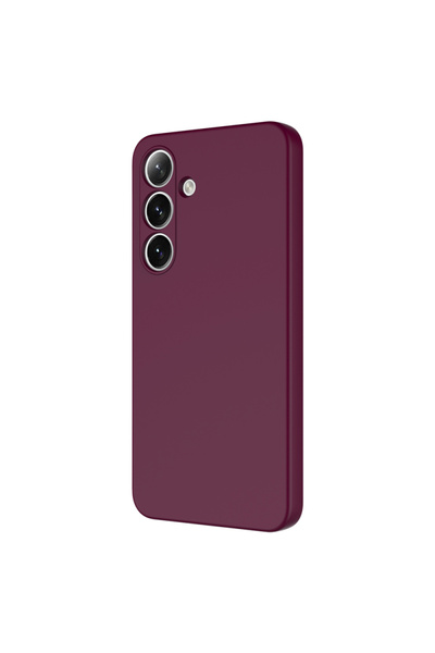 Paladyum Case Samsung Galaxy S26 Plus Compatible Velvet Burgundy Launch Silic...