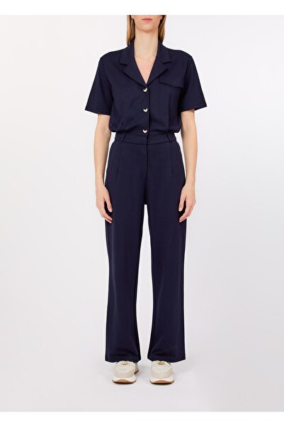 liu.jo Liu Jo Lacivert Viskon Karışımlı Tulum