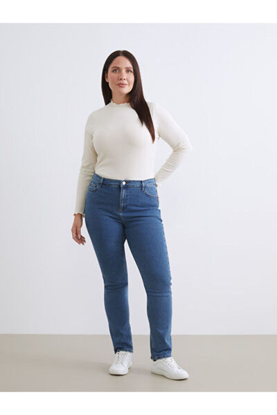 LC Waikiki Rmz Gi̇yi̇m Farkiyla Slim Fit Women's Jean Pants