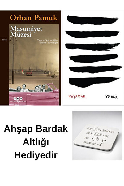 Yapı Kredi Yayınları Masumiyet-Müzesi-Yaşamak (2 Lİ SET)