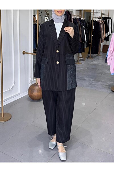 Ghisa ÇİZGİ GARNİ BLAZER TAKIM