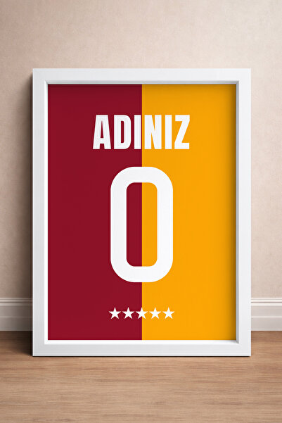 HOMEPACK Kişiye Özel Taraftar Tablosu, Çerçeveli Takım Tablosu, Taraftar Post...