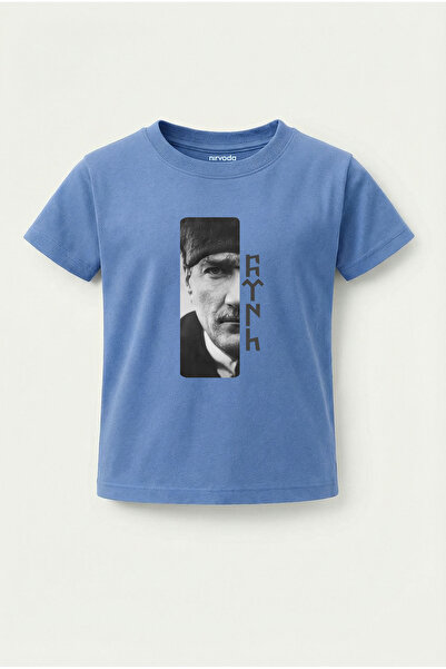 nirvoda Παιδικό μπλουζάκι Ατατούρκ Γκοττουρκτσέκε με τουρκική στάμπα