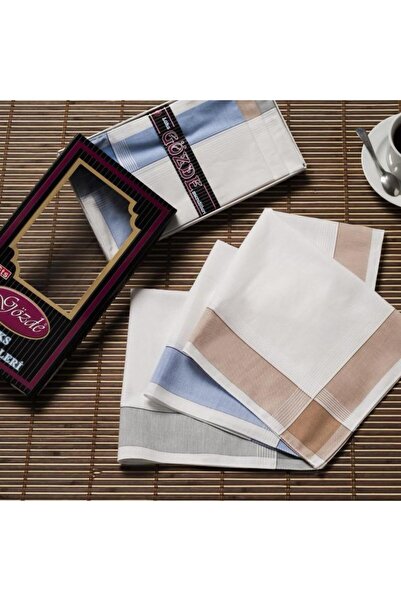 GÖZDE TEKSTİL Batiste de buzunar din material textil în cutie 40x40 cm – 12 b...