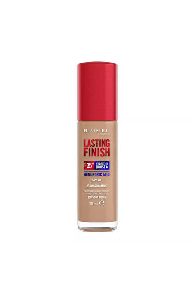 Rimmel Lasting Finish Hyaluronic Acid long-lasting Foundation - 200 Soft Beige