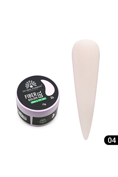 global fashion Nail modeling gel 15 gr, 4 Season Jelly Builder Gel 04