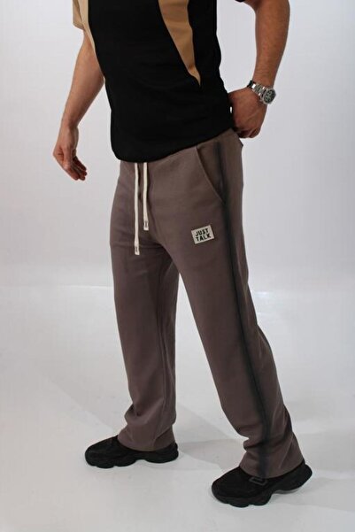 ALANAQA Unisex oversized washed track pants